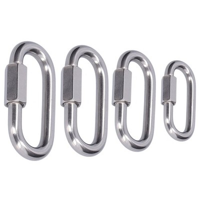 10Pcs Quick Link Connector Strong Durable Easy Install Small Size Chain