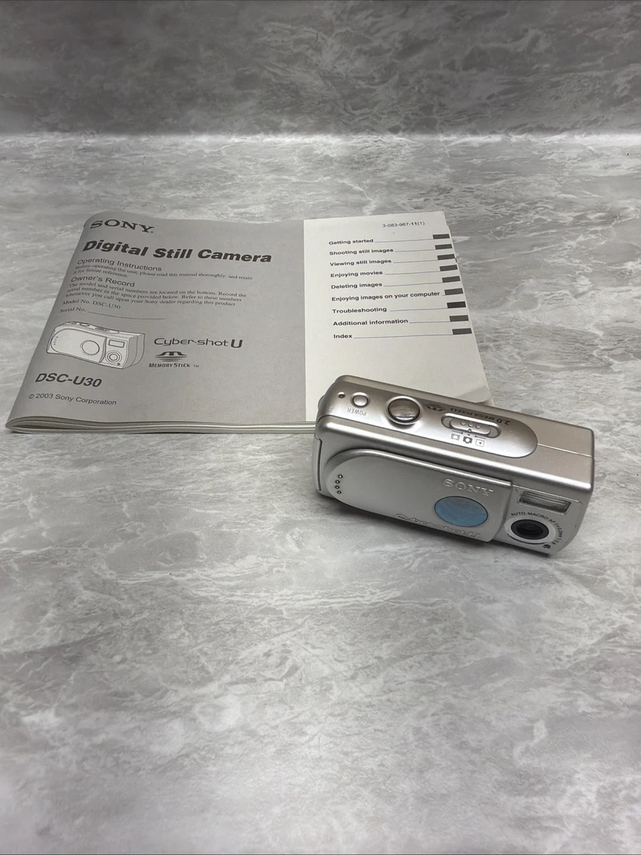 Sony Cybershot U for sale - eBay