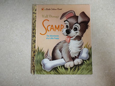 A Little Golden Book Walt Disney's Scamp The Adventures of a Little Puppy