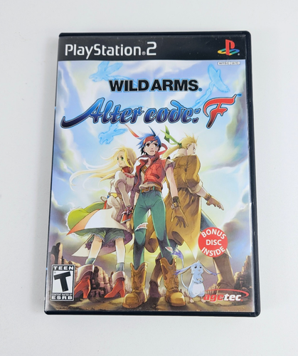 Wild Arms Alter Code F (Sony PlayStation 2, 2005) komplett mit Handbuch & Bonus Disc