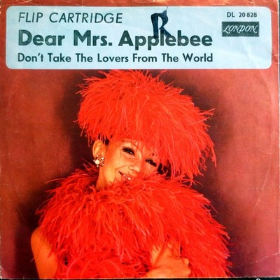 Flip Cartridge - Dear Mrs. Applebee / Don't Ta (Vinyl 7'' - 1966 - DE - Original)