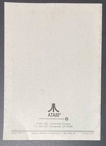 Vintage Atari Spiel Programm Anleitung Handbücher 7” x 5” - Bild 79 von 81
