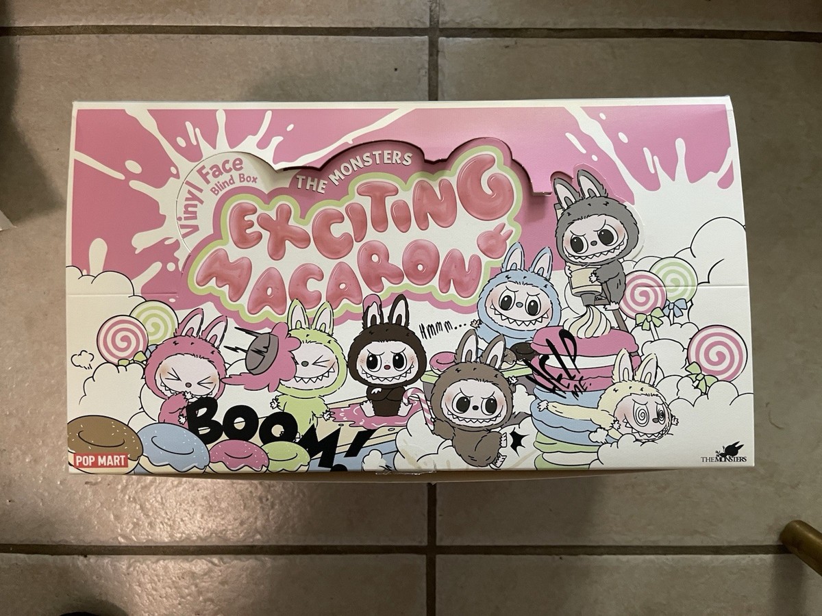 POP MART LABUBU The Monsters Exciting Macaron Vinyl Set EMPTY-BOX