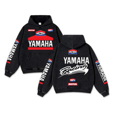 Retro Yamaha JT Washed Hoodie MotorGP World Champion