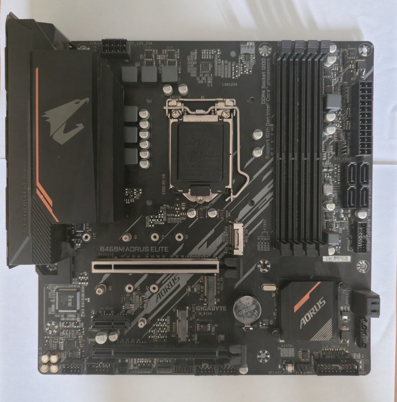 Gigabyte B460M AORUS ELITE Intel LGA 1200 DDR4 Micro ATX MATX Gaming Motherboard