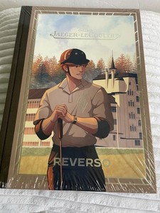 Jaeger LeCoultre Reverso Watch Book Artwork Olivecoat New Sealed 12" Novel Polo