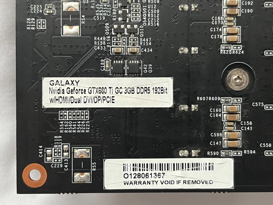 Galaxy Nividia Geforce Gtx 660 Ti GC 3GB DDR5 Graphics W/HDMI/Dual DVI/DP/PCIe - Image 3 of 4