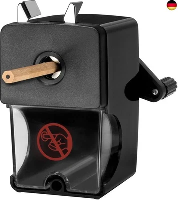 BESUCHE DEN WESTCOTT-STORE WESTCOTT Anspitzer, Manuelle Spitzmaschine mit Auffangbehälter für Stifte von 7