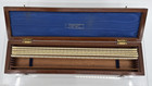 ANTIQUE STANLEY LONDON BOXWOOD RULES DRAFTING ARCHITECT ENGINEER n MAHOGANY CASE — photo 3