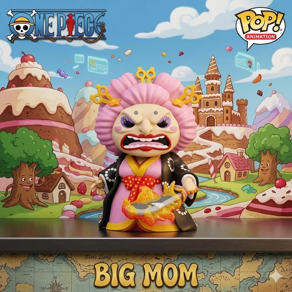 Funko Pop Super: Animation One Piece - Big Mom Chase - Vinyl