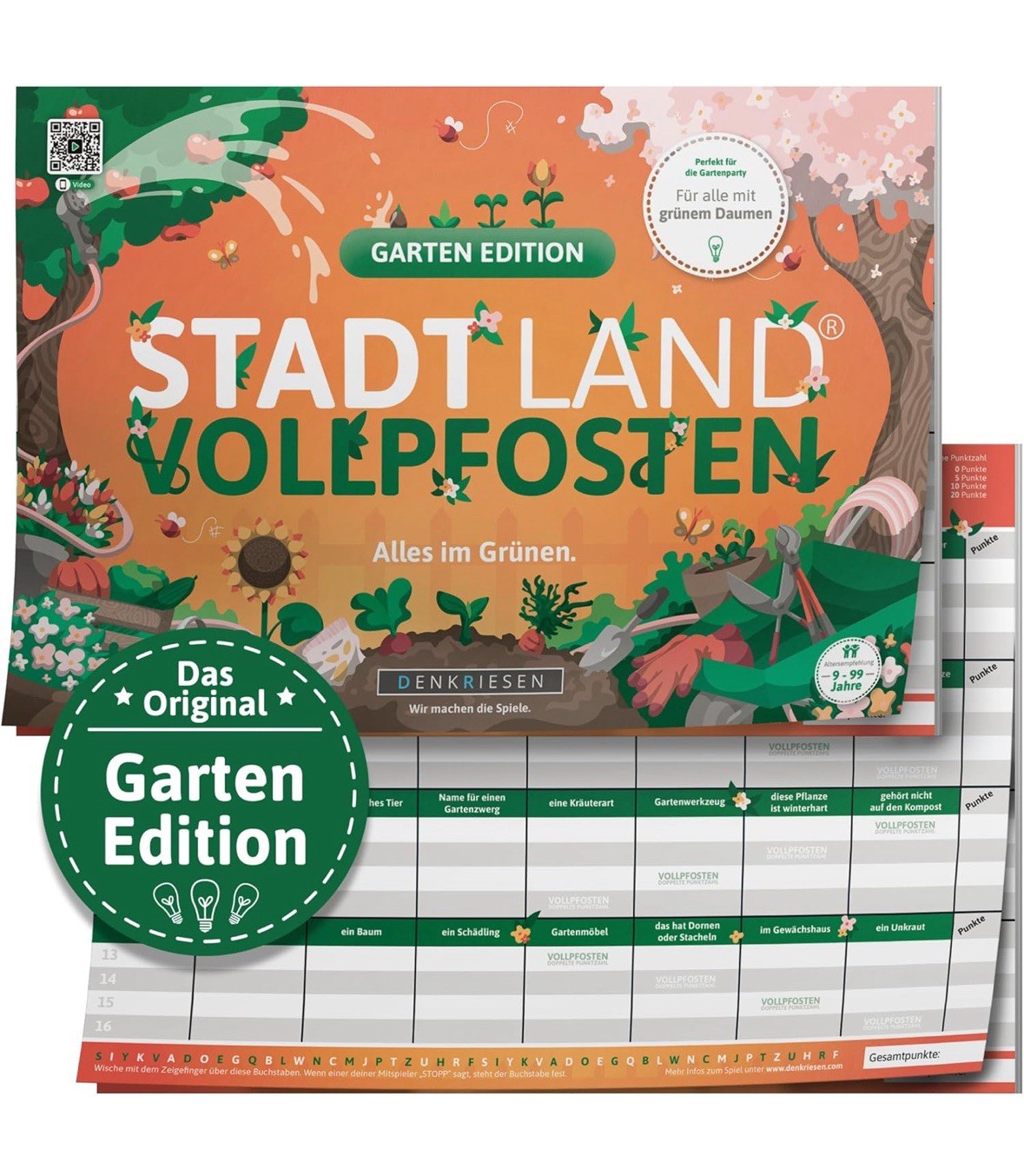 DENKRIESEN - Stadt Land VOLLPFOSTEN - Garten Edition Modernes Stadt Land Fluss