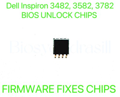 Dell Inspiron 3482, Inspiron 3582, Inspiron 3782, ADMIN NO PASSWORD BIOS CHIP