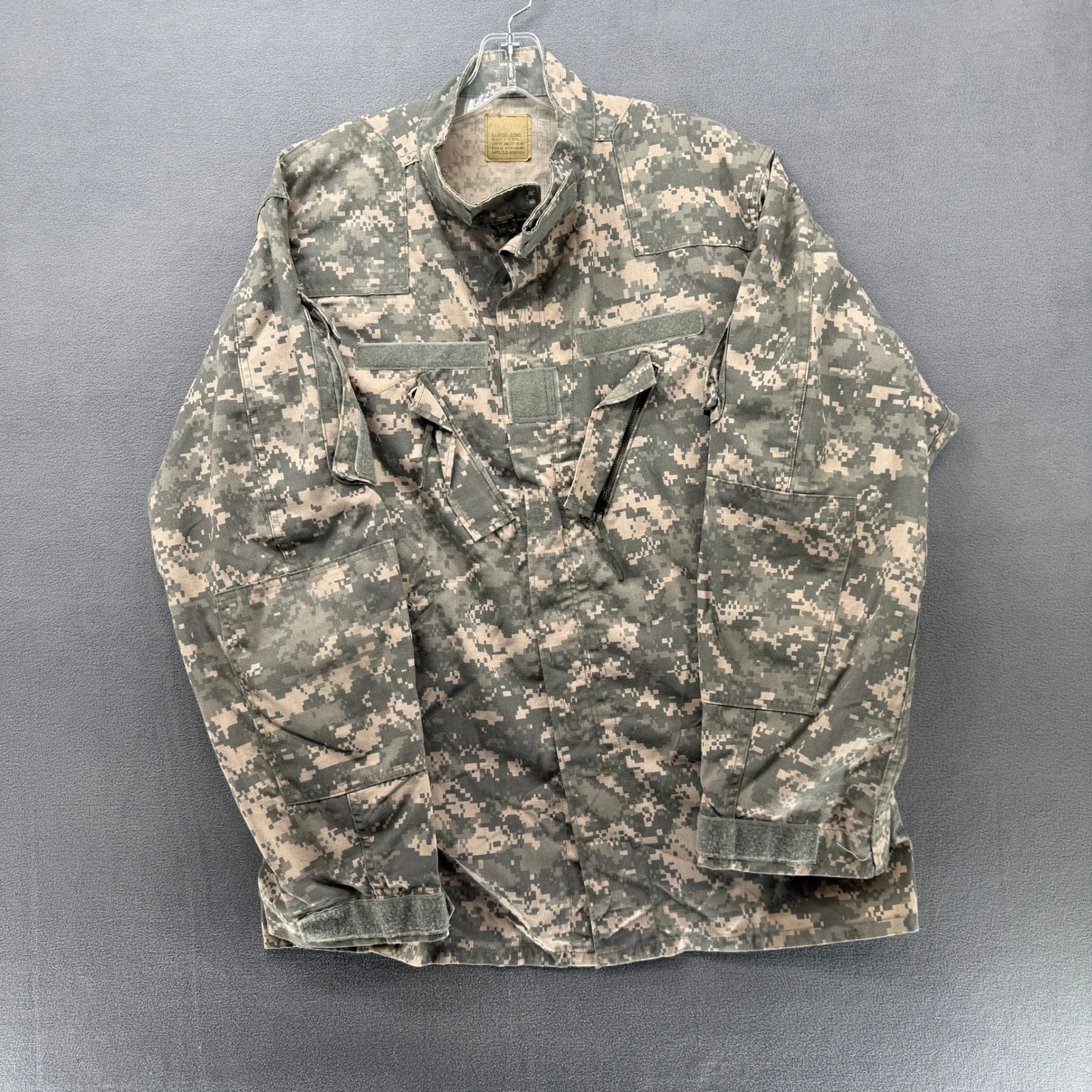 ACU Uniform Jacket X Large Long Digital Camo Tactical Hunting