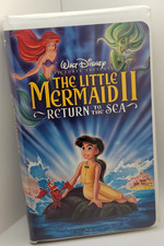 The Little Mermaid II VHS 2000 Walt Disney Jodi Benson Clamshell Tape