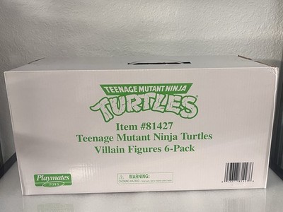 NIB TMNT Teenage Mutant Ninja Turtles 6-Pack #81427 [Playmates] Villains Figures