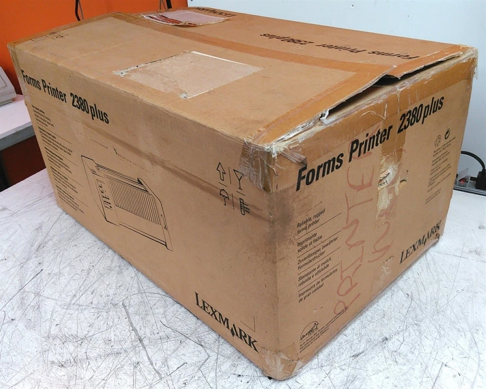 NEW Lexmark 2380 Plus Impact Dot Matrix Forms Printer OPEN BOX - Image 4 of 4