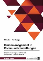 Krisenmanagement In Kommunalverwaltungen Christine Spielvogel Taschenbuch 100 S.