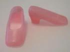 VTG '60s KOREA Barbie Francie Doll LT PINK SQUARE TOE CHUNKY SHOE 3369 3451 3382