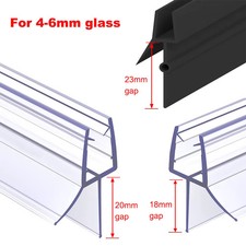 Shower Screen Door Seal Strip Pvc Frameless Shower Door Bottom Seal Drip St