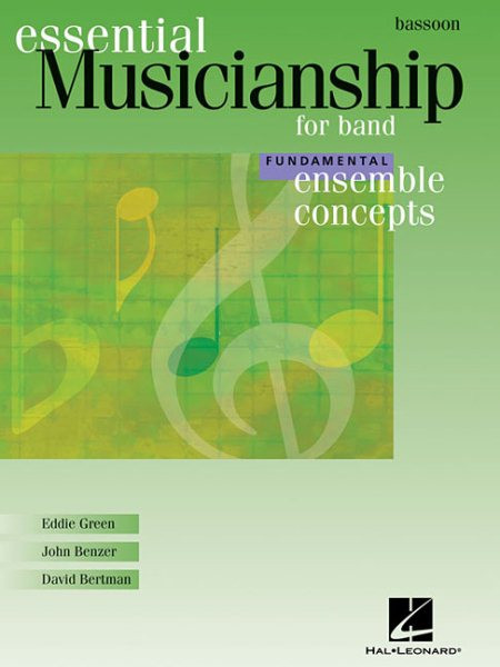 Ensemble Concepts for Band - Fundamental Level : Bassoon, Paperback by Green,...