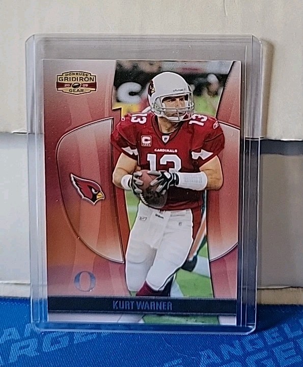 2009 Donruss Gridiron Gear Silver Os #52 Kurt Warner /250