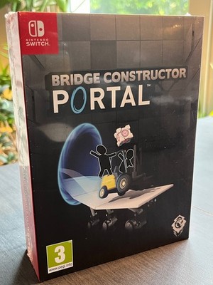   Bridge Constructor Portal - Nintendo Switch - Ungeöffnet und limitiert  