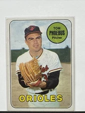 Tom Phoebus Vintage - 1969 Topps Baltimore Orioles #185