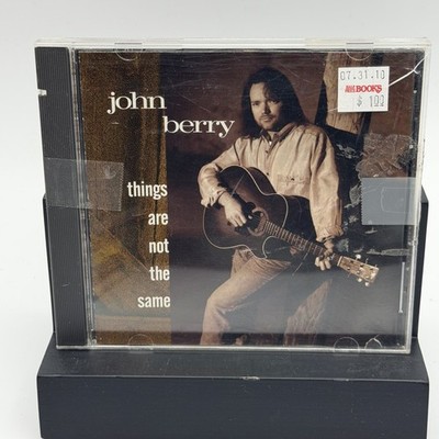 John Berry - Things Are Not The Same CD 1994 Patriot Records Country Music