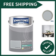 Wall and Ceiling Paint Soft Sheen - Interior Paint - Satin Finish - Suitable ...