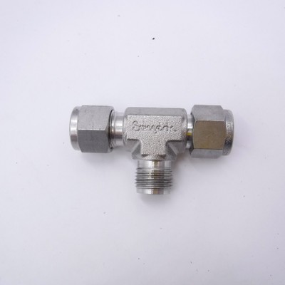 Swagelok 3/8'' Stainless Steel Union Tee Tube Fitting SS-600-3 SEE DESC