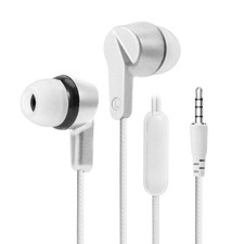 Wired 3.5mm Stereo Headphones with Microphone for Samsung Galaxy S7 USA In-Ear