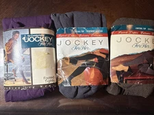 3 pairs VTG Jockey for her footed tights control top small