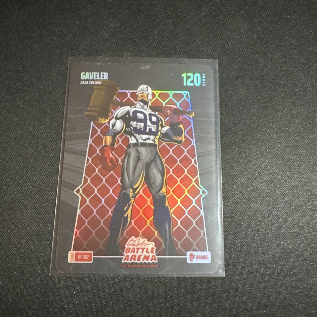 Bo Jackson Battle Arena Aaron Judge Graveler BF - 302 Battlefoil Card