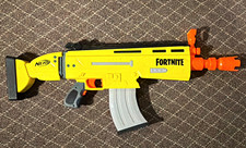 NERF Nerf Fortnite Yellow Dart Blaster with Magazine, MPN E7065