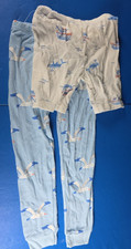 Carter's 4T Pajama Pants Shorts Sea Gulls Whales Boats