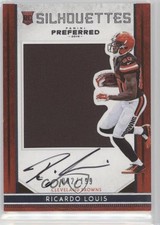 2016 Panini Preferred Rookie Silhouettes 82/199 Ricardo Louis #92 Auto 7l6
