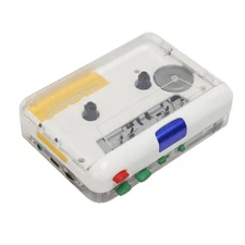 Cassette Player 3.5mm Headphone Convert Tapes USB Power Supply Classical