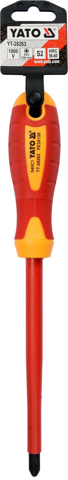 4x ✅Fits YATO NARZ�DZIA YT-28263 INSULATED SCREWDRIVER 1000V PZ3 X 1 ⭐UK Seller⭐