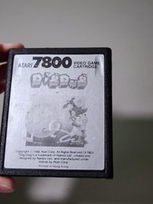 Très Rare Jeu Atari 7800 Complet En Boite Dig Dug Neuf Sous Blister