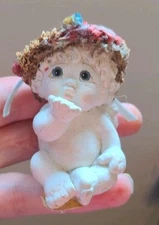 Rare Vintage 1995 Dreamcicles "Baby Kisses" By Cast Art Industries Signed