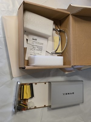 Dynex 3.5'' USB 2.0 External Hard Drive Enclosure Kit   Untested   In Box