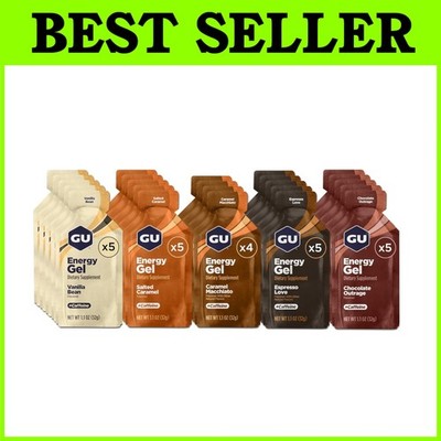 Energy Gel Variety Pack,  & Gluten-Free