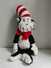 2002 Manhattan 12" Plush DR SEUSS Stuffed CAT IN THE HAT BEAN BAG Animal Toy