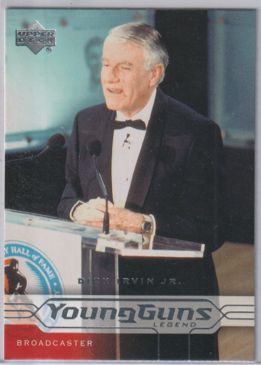 Dick Irvin Jr. 2004-05 Upper Deck Young Guns Legend #202