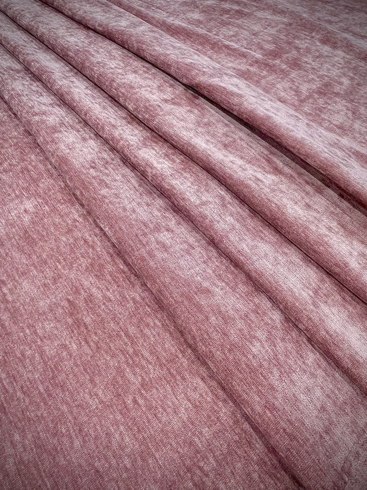 Chenille Sofa Fabric Solid Color Sewing Dining Chair Cover Upholstery Cushion - Image 4 of 4