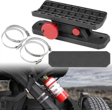 Quick Release Fire Extinguisher Mount,Adjustable Roll bar Fire Extinguisher Brac