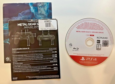 Metal Gear Solid V Ground Zeroes Sony PlayStation 4 PS4 Promo Disc