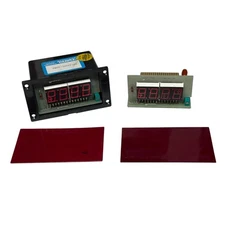 Vintage Datel DM-3100L Digital Panel Meter Lot 2 Boards Display Assembly USA