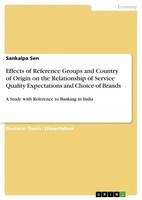 Sankalpa Sen | Effects Of Reference Groups And Country Of Origin On The...