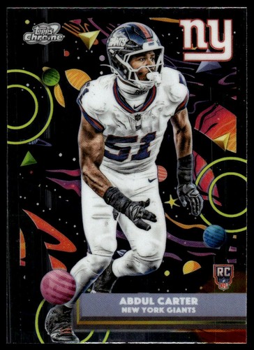 2025 Topps Chrome Cosmic #173 Abdul Carter
